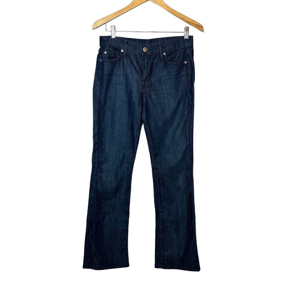 Fidelity Denim Japan Rose Bootcut Phantom Rinse Dojo Vibe Denim Jeans Size 28